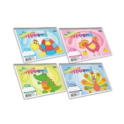 ΜΠΛΟΚ ΠΑΙΔΙΚΗ ΖΩΓΡΑΦΙΚΗ ΜΕ ΕΙΚΟΝΕΣ 17Χ25 Φ14 Ν.1