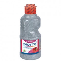 ΤΕΜΠΕΡΑ ΜΠΟΥΚΑΛΙ 250ML ΑΣΗΜΙ GLITTER GIOTTO