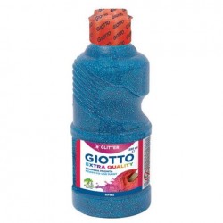 ΤΕΜΠΕΡΑ ΜΠΟΥΚΑΛΙ 250ML ΜΠΛΕ GLITTER GIOTTO