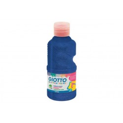 ΤΕΜΠΕΡΑ ΜΠΟΥΚΑΛΙ 250ML ΜΠΛΕ ΣΚΟΥΡΟ GLITTER GIOTTO
