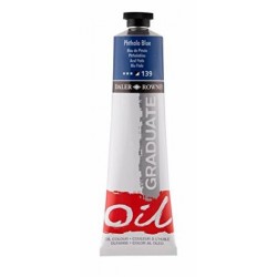 DALER ROWNEY GRADUATE OIL 38ML PHTHALO BLUE 139 DALER ROWNEY GRADUATE OIL 38ML PHTHALO BLUE 139