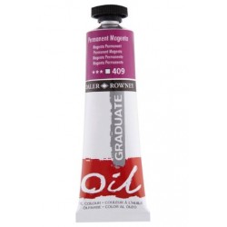 DALER ROWNEY GRADUATE OIL 38ML PERM MAGENTA 409 DALER ROWNEY GRADUATE OIL 38ML PERM MAGENTA 409