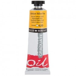 DALER ROWNEY GRADUATE OIL 38ML CADMIUM YELLOW DEEP HUE 618 DALER ROWNEY GRADUATE OIL 38ML CADMIUM YELLOW DEEP HUE 618