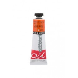 DALER ROWNEY GRADUATE OIL 38ML CADMIUM ORANGE HUE 619 DALER ROWNEY GRADUATE OIL 38ML CADMIUM ORANGE HUE 619