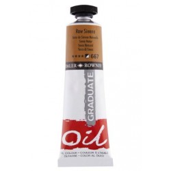 DALER ROWNEY GRADUATE OIL 38ML RAW SIENNA 667
