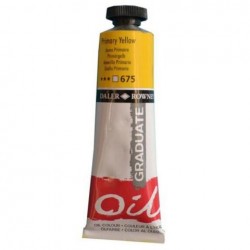 DALER ROWNEY GRADUATE OIL 38ML PRIMARY YELLOW 675 DALER ROWNEY GRADUATE OIL 38ML PRIMARY YELLOW 675