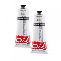DALER ROWNEY GRADUATE OIL 200ML TITANIUM WHITE