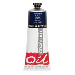 DALER ROWNEY GRADUATE OIL 200ML PRIMARY BLUE