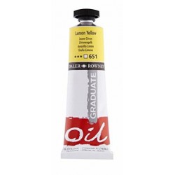DALER ROWNEY GRADUATE OIL 200ML LEMON YELLOW