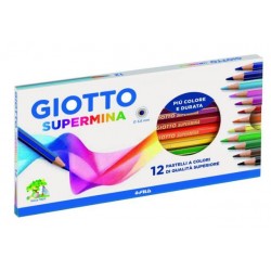 ΞΥΛΟΜΠΟΓΙΕΣ GIOTTO SUPERMINA 12ΤΜΧ PASTEL ΧΡΩΜΑΤΑ ΞΥΛΟΜΠΟΓΙΕΣ GIOTTO SUPERMINA 12ΤΜΧ PASTEL ΧΡΩΜΑΤΑ