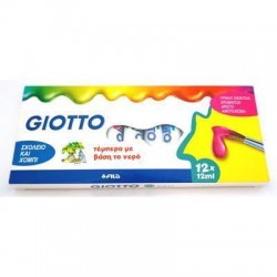 ΤΕΜΠΕΡΕΣ GIOTTO 12 XΡΩΜΑΤΑ 12X12ML