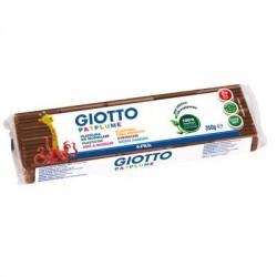 ΠΛΑΣΤΕΛΙΝΗ GIOTTO PLATPLUME 350GR ΚΑΦΕ (510106)