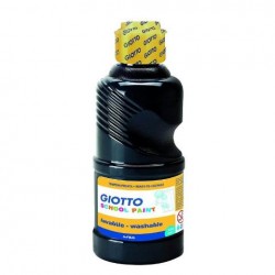 GIOTTO ΣΧΟΛΙΚΗ ΤΕΜΠΕΡΑ ΜΠΟΥΚΑΛΙ 250ML ΜΑΥΡΟ 530824