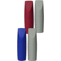 Γόμα Faber Castell 187001 Color διπλή