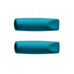 FABER CASTELL ΓΟΜΕΣ ΚΑΠΑΚΙ GRIP ΣΕΤ 2 ΤΕΜΑΧΙΑ ΣΕ ΠΕΤΡΟΛ ΧΡΩΜΑ 12308437