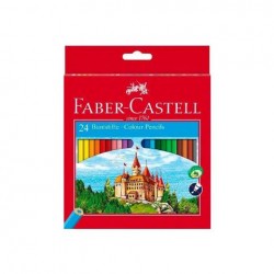 FABER CASTELL ΞΥΛΟΜΠΟΓΙΕΣ ΚΑΣΤΡΟ ΣΕΤ 24ΧΡΩΜΑΤΑ 120124 FABER CASTELL ΞΥΛΟΜΠΟΓΙΕΣ ΚΑΣΤΡΟ ΣΕΤ 24ΧΡΩΜΑΤΑ 120124