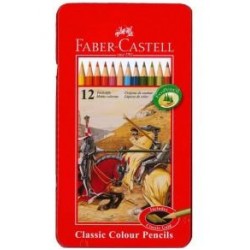 ΞΥΛΟΜΠΟΓΙΕΣ FABER CASTELL ΣΕΤ 12 ΧΡΩΜΑΤΩΝ RR115844