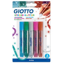 ΚΟΛΛΑ GLITTER STRASS GLITTER 10,5ML GIOTTO