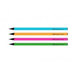 FABER CASTELL ΜΟΛΥΒΙ BLACK PASTEL ΤΡΙΓΩΝΙΚΟ HB - 4 ΧΡΩΜΑΤΑ FABER CASTELL ΜΟΛΥΒΙ BLACK PASTEL ΤΡΙΓΩΝΙΚΟ HB - 4 ΧΡΩΜΑΤΑ