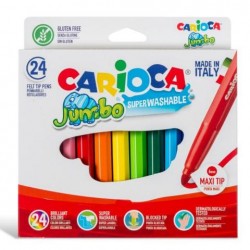 ΜΑΡΚΑΔΟΡΟΙ CARIOCA   JUMBO  24ΤΜΧ