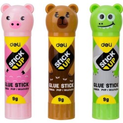 DELI ΚΟΛΛΑ STIC 9ΓΡ. ΖΩΑΚΙΑ 3 ΧΡΩΜΑΤΑ