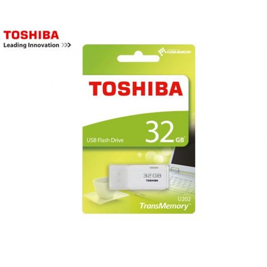 TOSHIBA FLASH DRIVE USB 2.0 32GB HAYABUSA U202 ΑΣΠΡΟ 400127