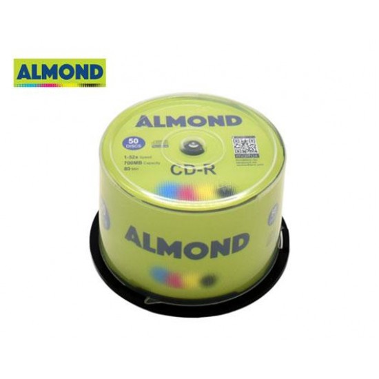 CD-R ALMOND 700MB 52X 50ΤΕΜ.