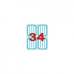 ΕΤΙΚΕΤΑ ΑΥΤ/ΤΗ ΣΧΟΛΙΚΗ 049X071MM 4/ΦΥΛ. 40Φ.ΑΥΤ/ΤΕΣ