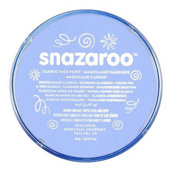 SNAZAROO 18 ML ΚΡΕΜΑ FACE PAINTING CLASSIC PALE BLUE - L1118366