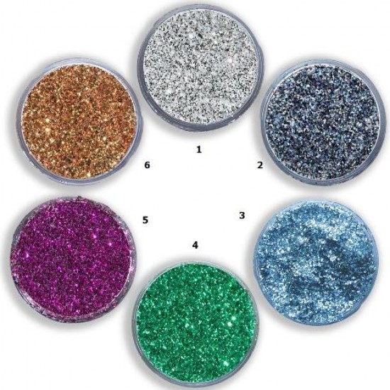 SNAZAROO 12 ML FACE PAINTING GLITTER DUST ΑΣΗΜΙ - L1113651