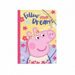 ΦΑΚΕΛΟΣ ΧΑΡΤΙΝΟΣ ΛΑΣΤΙΧΟ 25Χ3525Χ35 PEPPA PIG