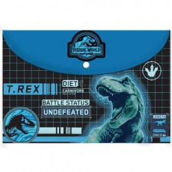 ΦΑΚΕΛΟΣ ΚΟΥΜΠΙ Α4 22X30 CM JURASSIC WORLD