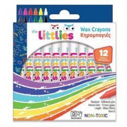 ΚΗΡΟΜΠΟΓΙΕΣ THE LITTLES WAX CRAYONS 12ΤΕΜ. 646035