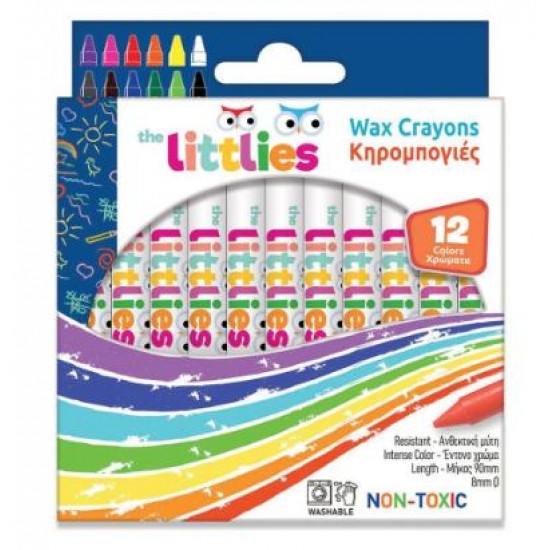 ΚΗΡΟΜΠΟΓΙΕΣ THE LITTLES WAX CRAYONS 12ΤΕΜ. 646035 ΚΗΡΟΜΠΟΓΙΕΣ THE LITTLES WAX CRAYONS 12ΤΕΜ. 646035