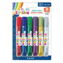 ΚΟΛΛΕΣ GLITTER 12.5GR 6ΧΡΩΜ THE LITTLIES 646026