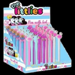 ΣΤΥΛΟ ΜΕ ΦΩΣ LED 6 ΣΧΕΔΙΑ THE LITTLIES ΣΤΥΛΟ ΜΕ ΦΩΣ LED 6 ΣΧΕΔΙΑ THE LITTLIES