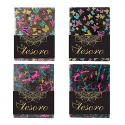 ΣΗΜΕΙΩΜΑΤΑΡΙΟ 10Χ13 96Φ 6ΣΧ FABRIC TESORO ΣΗΜΕΙΩΜΑΤΑΡΙΟ 10Χ13 96Φ 6ΣΧ FABRIC TESORO