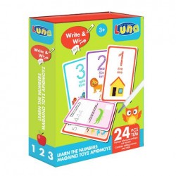 ΕΚΠΑΙΔΕΥΤΙΚΟ ΠΑΙΧΝΙΔΙ ΜΕ ΚΑΡΤΕΣ ΜΑΘΑΙΝΩ ΤΟΥΣ ΑΡΙΘΜΟΥΣ 24 ΤΕΜ. ΓΡΑΦΩ-ΣΒΗΝΩ ( 621501)