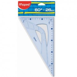 ΤΡΙΓΩΝΟ GEOMETRIC 26CM 60°