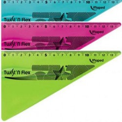 ΤΡΙΓΩΝΟ TWIST N FLEX 15CM 60° ΣΕ ΘΗΚΗ