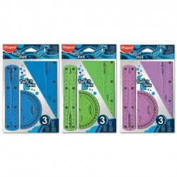 ΓΕΩΜΕΤΡΙΚΑ ΟΡΓΑΝΑ FLEX ΣΕΤ 15CM. 895024 MAPED