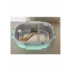 ECO LIFE LIGHT GREEN ΦΑΓΗΤΟΔΟΧΕΙΟ ΜΕ ΧΩΡΙΣΜΑ 900ML - ΠΡΑΣΙΝΟ 33-BO-9074