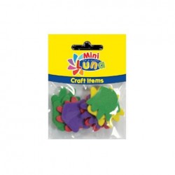 LUNA  MINI LUNA CRAFT ITEMS ΥΦΑΣΜΑΤΙΝΑ ΣΧΗΜΑΤΑ 33MM 10 ΤΕΜ. 0620999