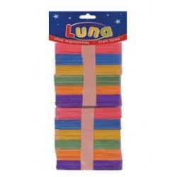 LUNA ΞΥΛΑΚΙΑ ΧΡΩΜΑΤΙΣΤΑ 144MM 100ΤΜΧ