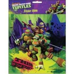 GIM STICKER ALBUM NINJA TURTLES 774-02091
