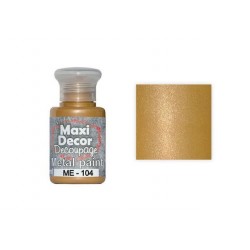 ΧΡΩΜΑ ΜΕΤΑΛΛΙΚΟ ME104 60ML ΧΡΥΣΟ