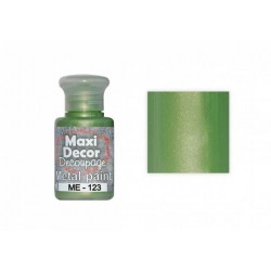 ΧΡΩΜΑ ΜΕΤΑΛΛΙΚΟ ME123 60ML ΠΡΑΣΙΝΟ ΧΡΩΜΑ ΜΕΤΑΛΛΙΚΟ ME123 60ML ΠΡΑΣΙΝΟ