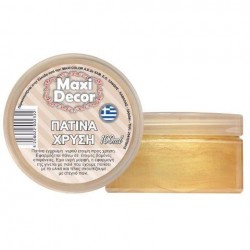 ΠΑΤΙΝΑ 100ML ΧΡΥΣΗ MAXICOLOR ΠΑΤΙΝΑ 100ML ΧΡΥΣΗ MAXICOLOR