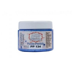 ΠΑΣΤΑ ΠΕΡΛΕ Ν.134 100ML ΜΠΛΕ MAXICOLOR ΠΑΣΤΑ ΠΕΡΛΕ Ν.134 100ML ΜΠΛΕ MAXICOLOR