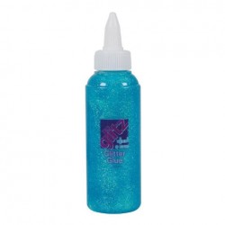 ΚΟΛΛΑ ΧΡΥΣΟΣΚΟΝΗ (120ML) DOCRAFTS- ICE BLUE